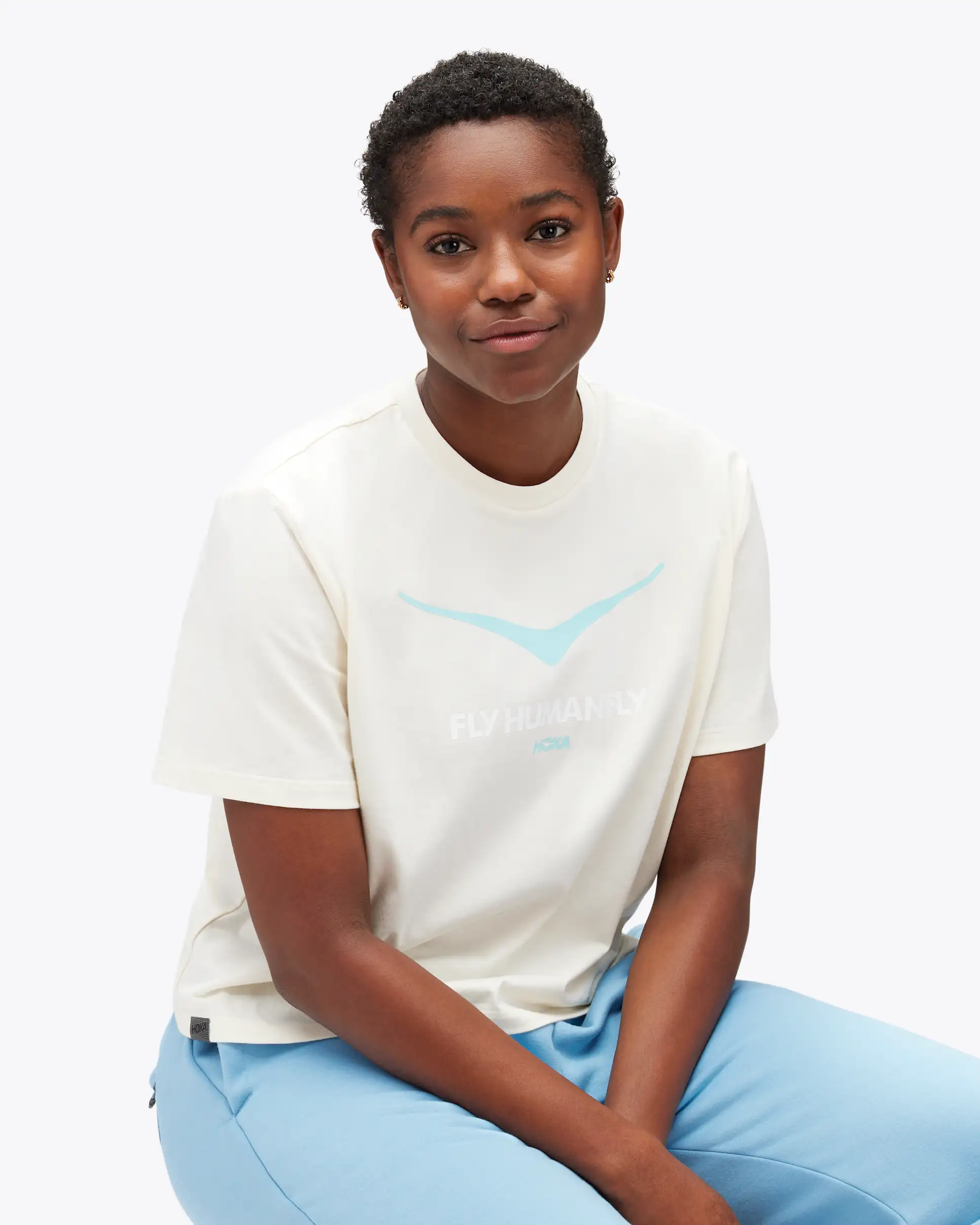 Women's HOKA Bird Logo Gpx SS Tee - Image 4